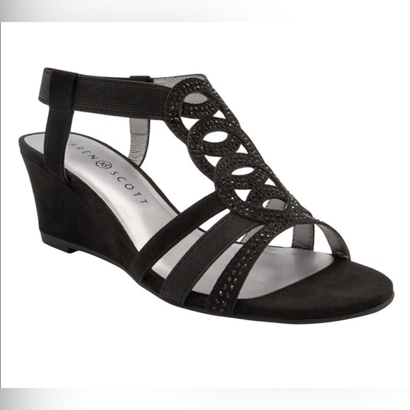 Karen Scott Denice Wedge Sandals - Picture 1 of 7